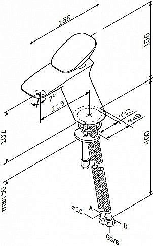Набор смесителей AM.PM Spirit V2.0 F40970A00 купить в интернет-магазине сантехники Sanbest