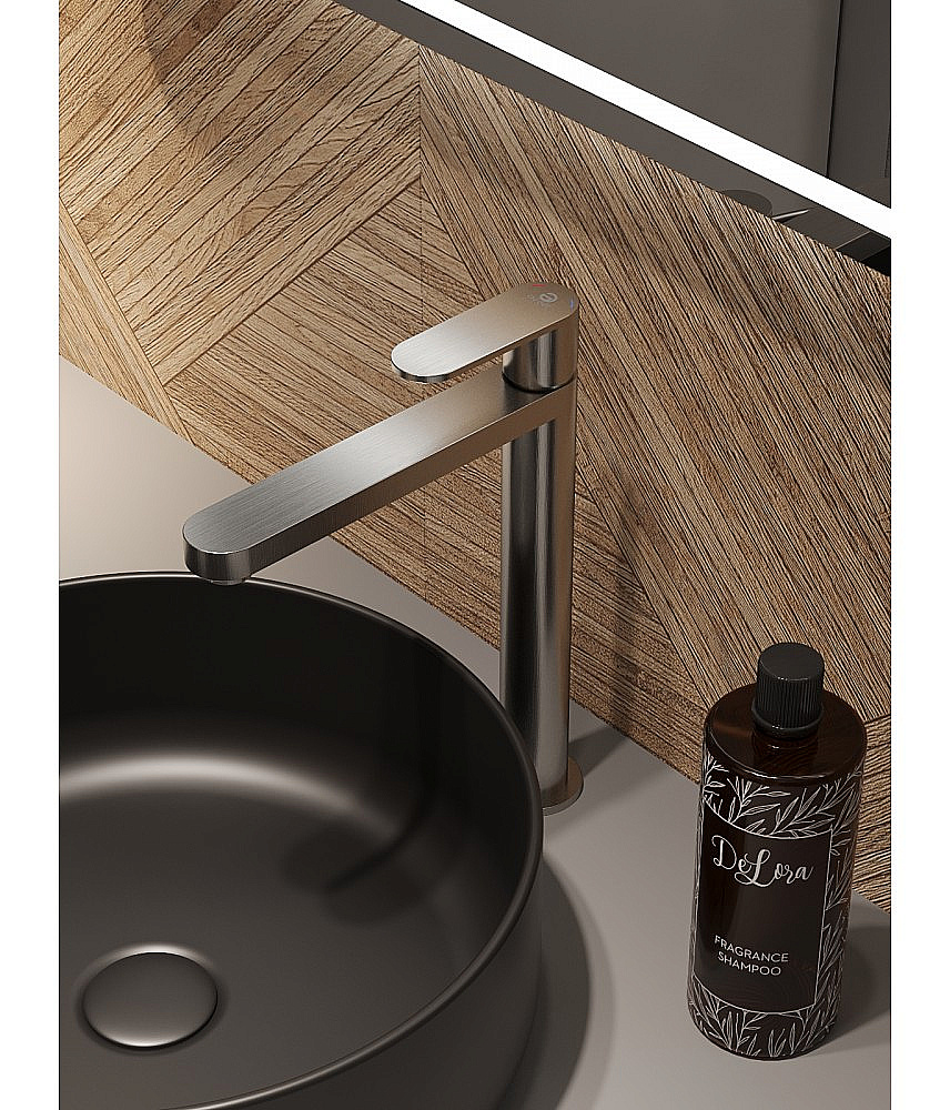 Cмеситель для раковины Agger Sweet A2712122 сатин матовый купить в интернет-магазине сантехники Sanbest