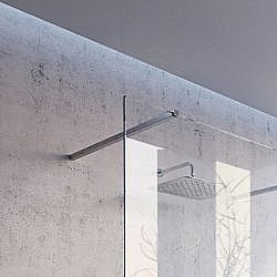 Держатель для ограждения Ravak W SET-1200 Uni Free/Wall хром купить в интернет-магазине сантехники Sanbest