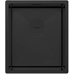 Кухонная мойка Paulmark Next 38 PM213844-MBN черная матовая купить в интернет-магазине сантехники Sanbest