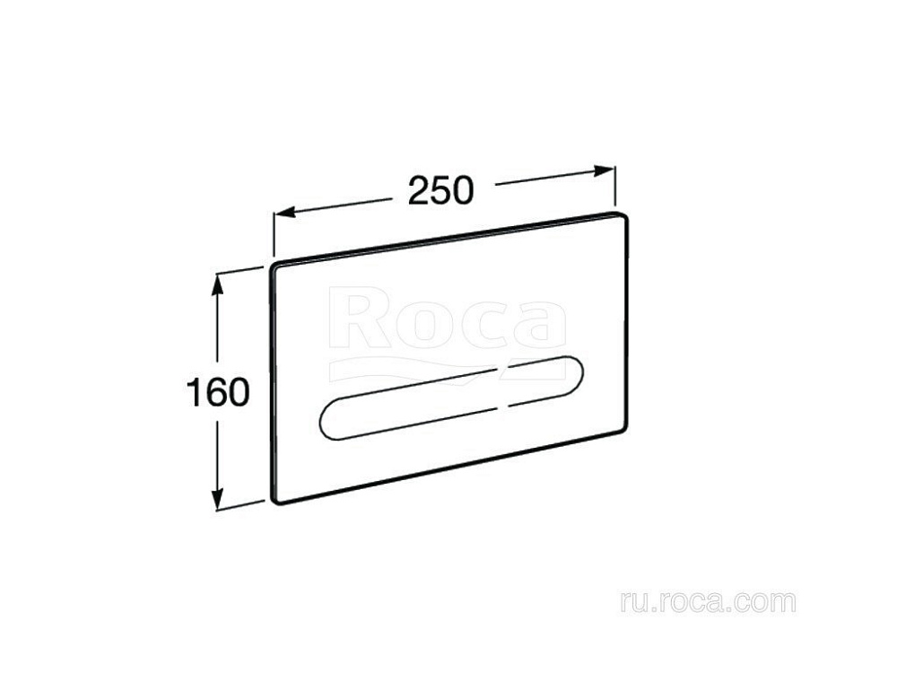 Кнопка для инсталляции электронная Roca EP-1 890102008 купить в интернет-магазине сантехники Sanbest