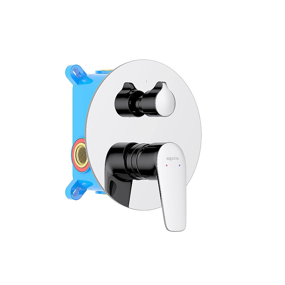 Смеситель для ванны Aquatek Бетта AQ1146CR хром купить в интернет-магазине сантехники Sanbest