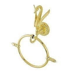 Полотенцедержатель-кольцо Migliore LUXOR 26122 золото купить в интернет-магазине сантехники Sanbest