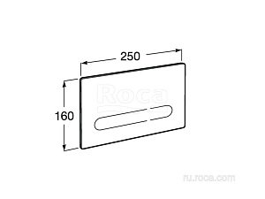 Кнопка для инсталляции электронная Roca EP-1 890102008 купить в интернет-магазине сантехники Sanbest