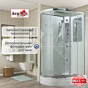 Душевая кабина AvaCan A Серия A2812 120х80 стандартная купить в интернет-магазине Sanbest