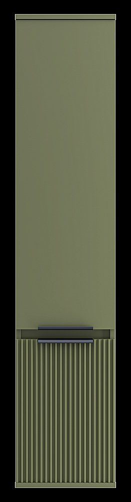 Пенал подвесной Misty Enfida 35 ENF-05035-0801L зеленый для ванной в интернет-магазине сантехники Sanbest