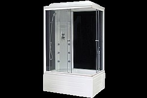 Душевая кабина Royal Bath RB8100BP3-BT 100x80 профиль белый/стекло прозрачное купить в интернет-магазине Sanbest