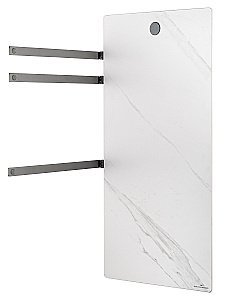 Полотенцесушитель электрический WONZON & WOGHAND STUTTGART WW-A503-GM темный графит/белый мрамор купить в интернет-магазине сантехники Sanbest