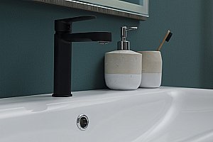 Смеситель для раковины Aquanet Passion AF300-10B купить в интернет-магазине сантехники Sanbest