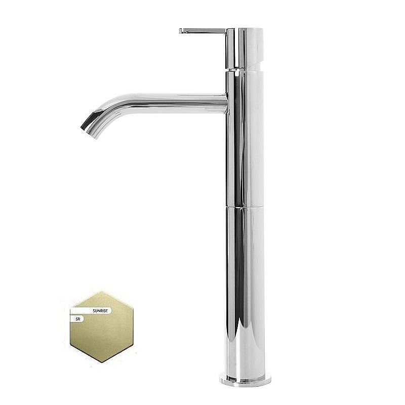 Смеситель для раковины Cezares LEAF-LC2-L-SR Sunrise купить в интернет-магазине сантехники Sanbest