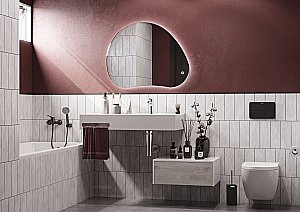 Раковина Акватон Квадро Про 100 1A733231QA01R белая купить в интернет-магазине Sanbest