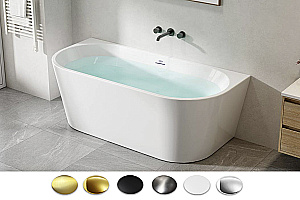 Акриловая ванна Royal Bath RIVA RB610211 170х70 белый купить в интернет-магазине Sanbest