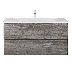 Тумба под раковину Cezares Molveno 100 Темное дерево купить в интернет-магазине сантехники Sanbest