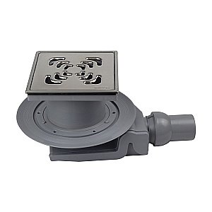 Душевой трап PESTAN Confluo Standard Square 4 Mask 15x15 с рамкой купить в интернет-магазине Sanbest