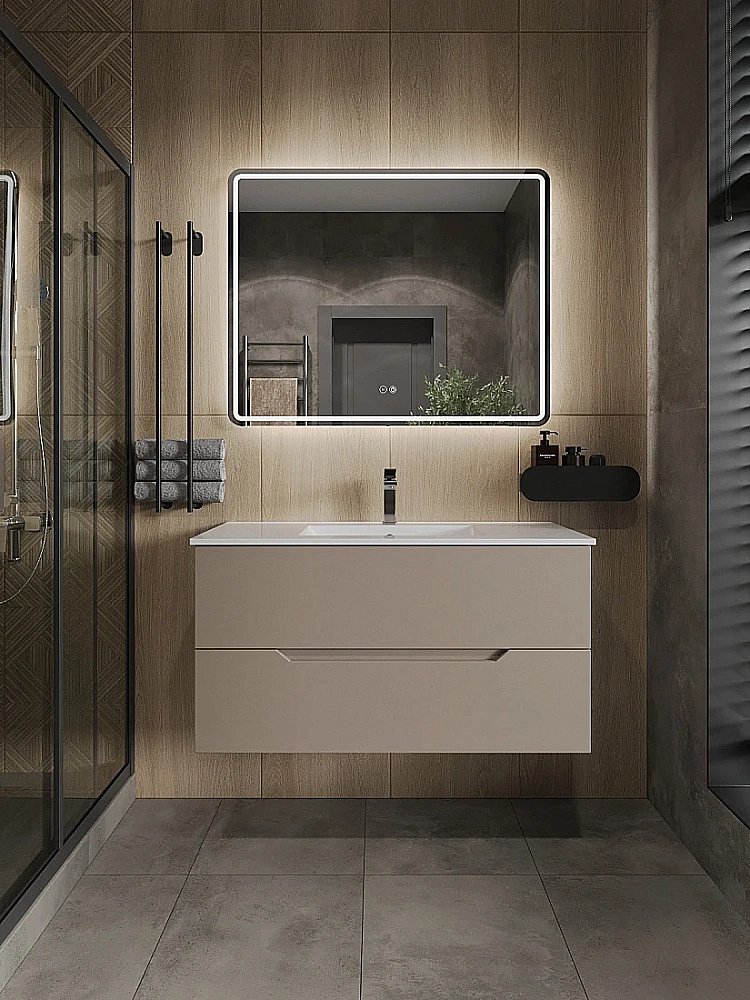 Зеркало Orange Nature ONP-100ZE в ванную от интернет-магазине сантехники Sanbest