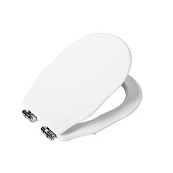 Сиденье для унитаза BelBagno BOHEME BB115SCM-CRM хром купить в интернет-магазине сантехники Sanbest