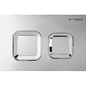 Кнопка для инсталляции Pestan Sava Fix Slim Djerma 40006473 глянцевый хром купить в интернет-магазине сантехники Sanbest