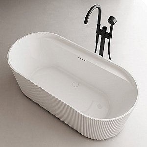 Ванна Abber 170х80 AB9444MW белая матовая купить в интернет-магазине Sanbest