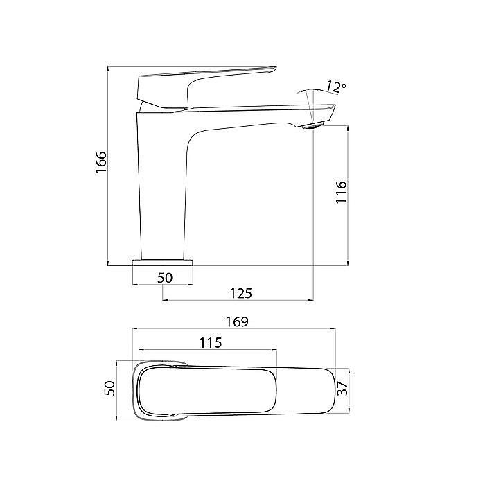 Смеситель для раковины IDDIS Sign SIGSB00i01 купить в интернет-магазине сантехники Sanbest