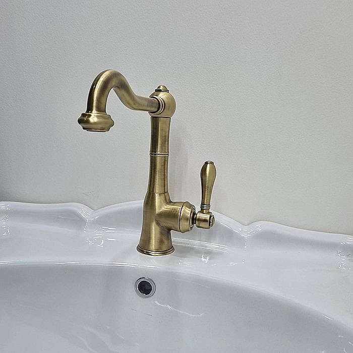 Смеситель для раковины Gattoni Orta 2741/27V0br NEW купить в интернет-магазине сантехники Sanbest