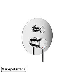 Смеситель для душа Excellent Pi AREX.1247CR хром купить в интернет-магазине сантехники Sanbest