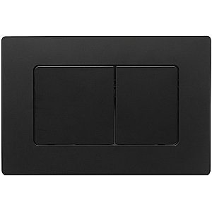 Кнопка для инсталляции Veconi Flush FLV8-B черная матовая купить в интернет-магазине сантехники Sanbest