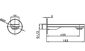 Душевая система Vincea Inspire VSFW-431I2RGM вороненая сталь купить в интернет-магазине сантехники Sanbest