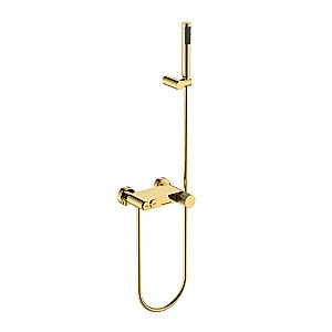 Смеситель для ванны Boheme Stick 123-GG.3 золото/ручка LINEA купить в интернет-магазине сантехники Sanbest