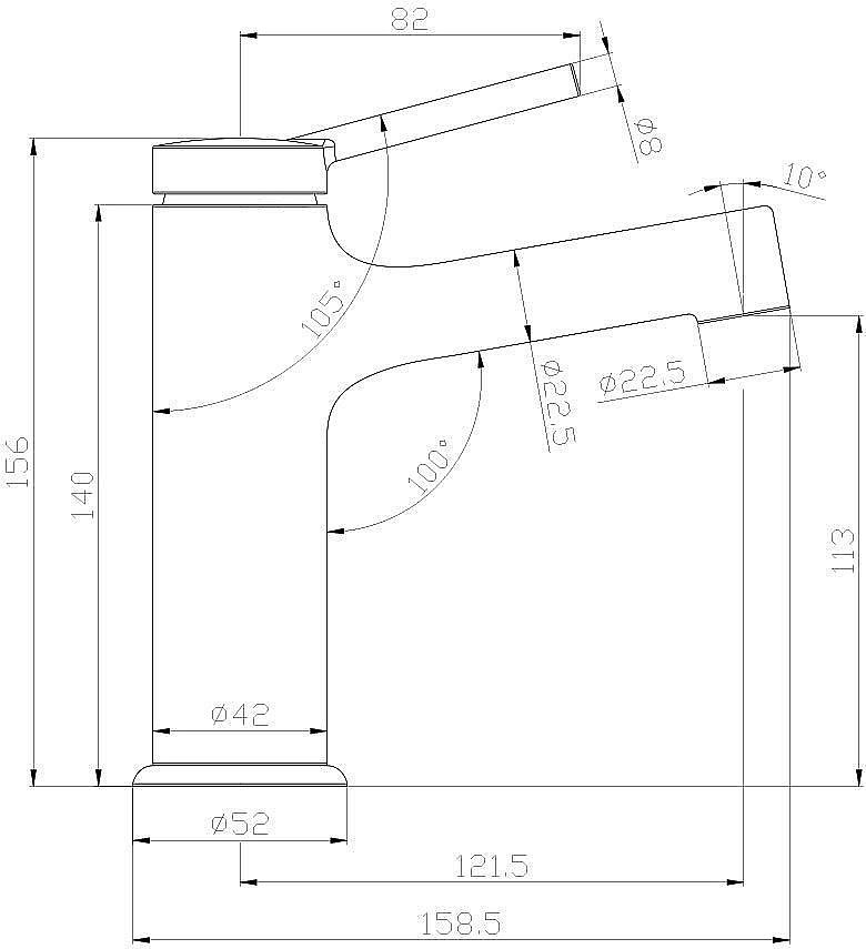 Смеситель для раковины Lemark Minima LM3806C купить в интернет-магазине сантехники Sanbest