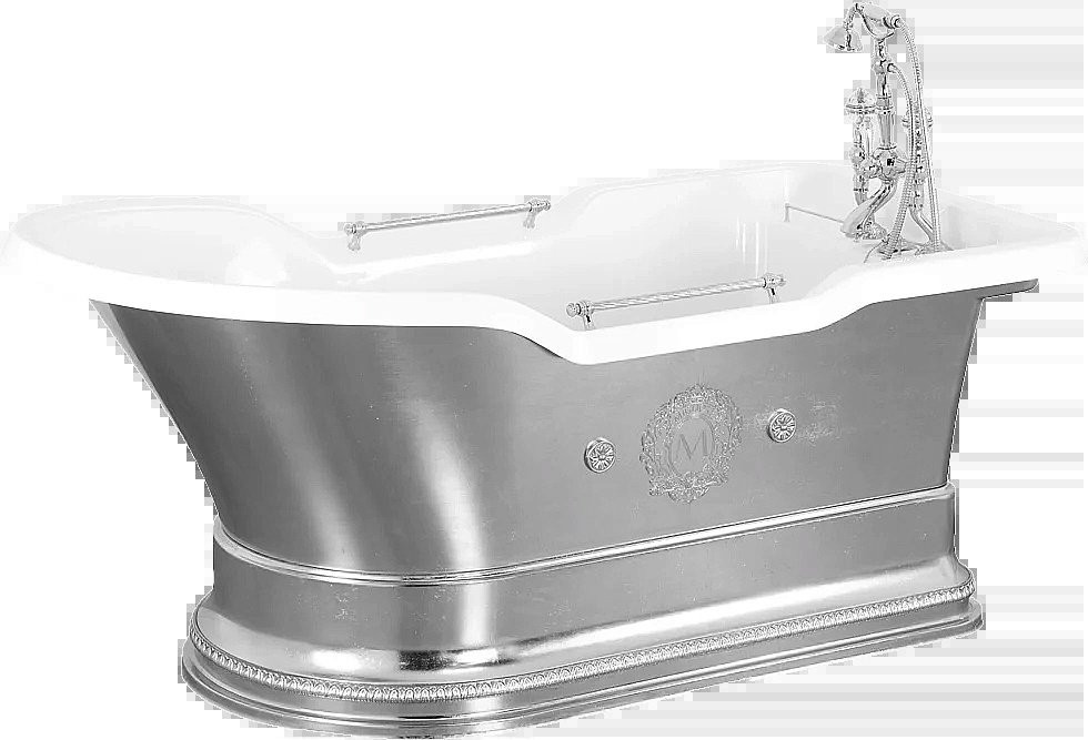 Ванна Migliore IMPERO PODIUM 26352 180х87 белая,хром купить в интернет-магазине Sanbest