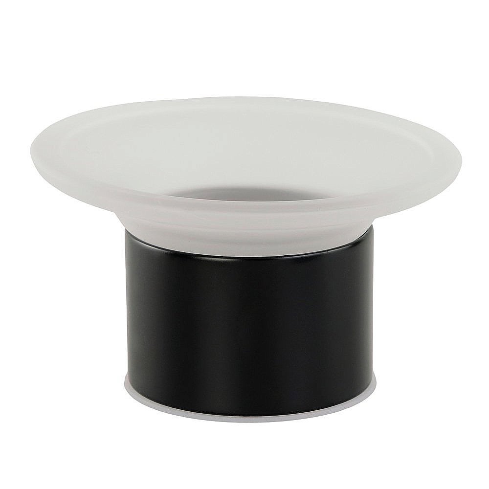 Мыльница Migliore Fortis 31760 матовое стекло/черный купить в интернет-магазине сантехники Sanbest