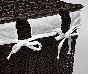 Корзина для белья WasserKRAFT Isar WB-130-L 46 купить в интернет-магазине сантехники Sanbest