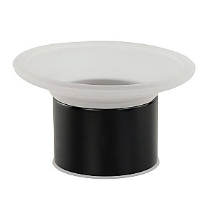 Мыльница Migliore Fortis 31760 матовое стекло/черный купить в интернет-магазине сантехники Sanbest