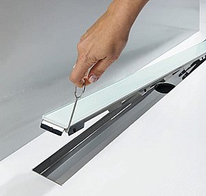 Душевой трап CeramaLux CL6138D-60 черный матовый купить в интернет-магазине Sanbest