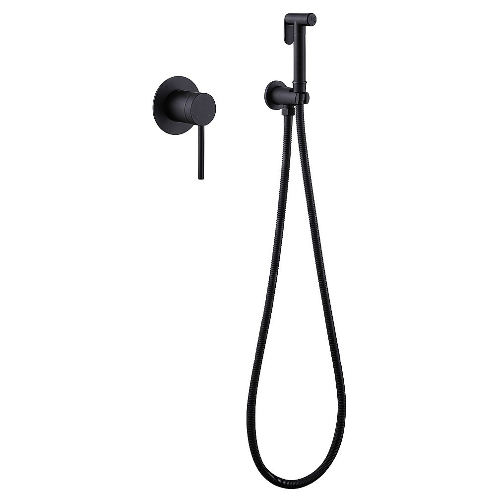 Гигиенический душ Abber EMOTION AF8825B черный матовый купить в интернет-магазине сантехники Sanbest