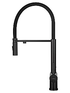 Смеситель для кухни WONZON & WOGHAND WW-88458009-MB черный матовый купить в интернет-магазине сантехники Sanbest