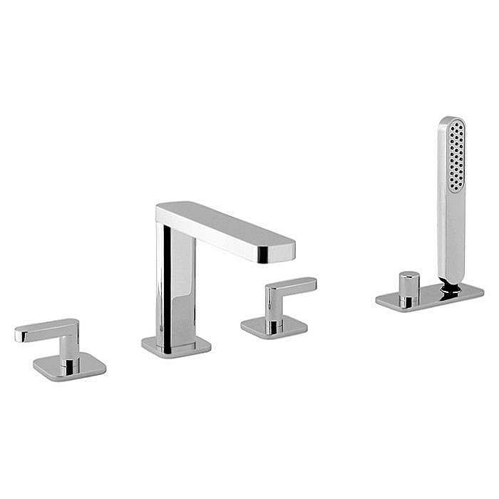 Смеситель для ванны с душем Webert Living LV730401015 купить в интернет-магазине сантехники Sanbest