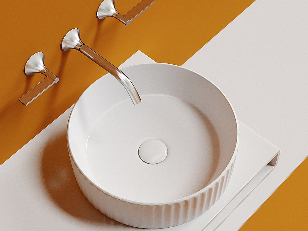 Раковина Ceramica Nova Element CN6057 белая купить в интернет-магазине Sanbest