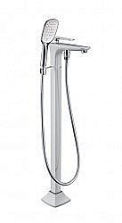 Смеситель для ванны Timo Helmi 4000/00-16Y-CR хром,белый купить в интернет-магазине сантехники Sanbest