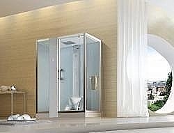 Душевая кабина Orans Diamond SR-89102S 150х100 white правая купить в интернет-магазине сантехники Sanbest