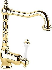 Смеситель для раковины Cezares MARGOT-LSM2-03/24-Bi золото купить в интернет-магазине сантехники Sanbest