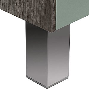 Тумба с раковиной Акватон Форест 75 дуб рошелье/сумеречный голубой для ванной в интернет-магазине Sanbest