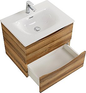 Тумба с раковиной BelBagno MARINO-CER-N-700-2C-SO-RR-P Rovere Rustico для ванной в интернет-магазине Sanbest