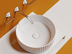 Раковина Ceramica Nova Element CN6057 белая купить в интернет-магазине Sanbest