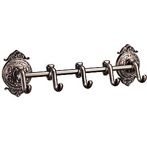 Планка с 5-ю крючками Hayta Antic Brass 13902-5/VBR бронза купить в интернет-магазине сантехники Sanbest