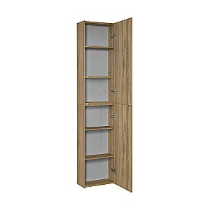 Шкаф Акватон Либерти 40 дуб эльвезия для ванной в интернет-магазине сантехники Sanbest