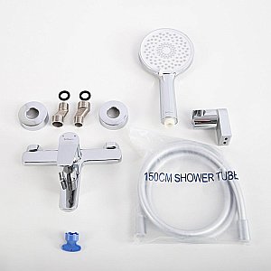 Смеситель для ванны и душа BelBagno UNIQUE-VASM-CRM хром купить в интернет-магазине сантехники Sanbest