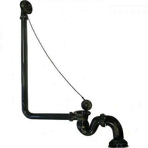 Слив-перелив для ванны Эстет Wirquin ФР-00006972 черный купить в интернет-магазине сантехники Sanbest