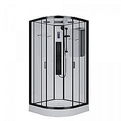 Душевая кабина с сенсором Niagara Premium NG- 6901-01G BLACK 90x90 купить в интернет-магазине Sanbest
