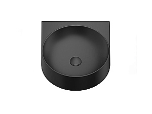 Консоль с раковиной Ravak YARD 40 D80000D004+XJX0D240002 черная матовая для ванной в интернет-магазине сантехники Sanbest